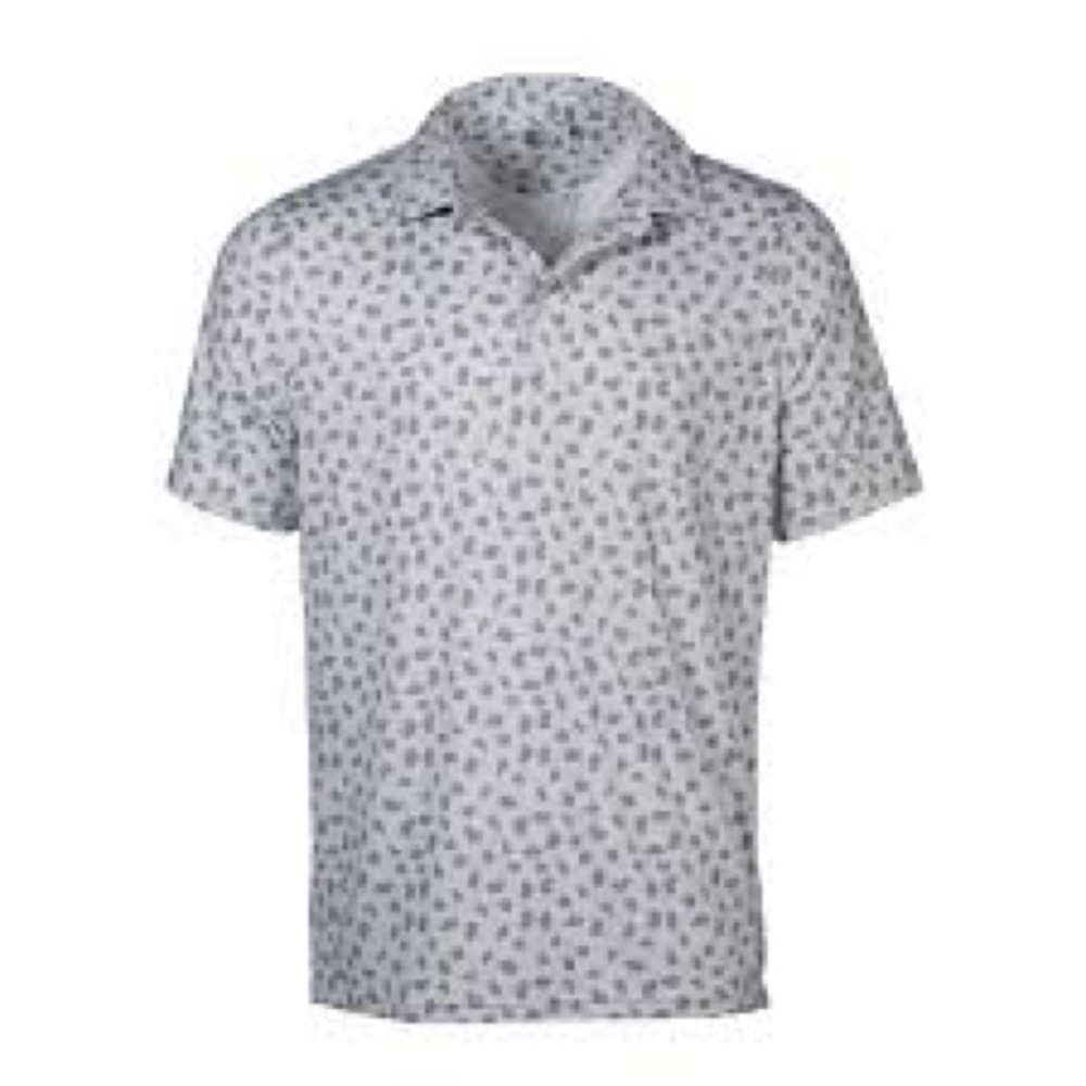 Printed golf shirt, brand new with tag